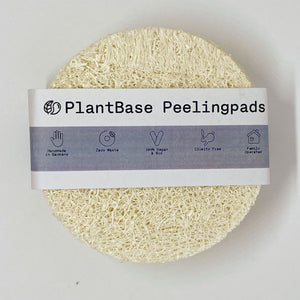 Peelingpads "Luffa" aus Luffa-Gurke-Plastikfrei-Palmölfrei-Peeling-Pads